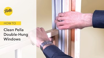 How to Clean Your Double-Hung Window