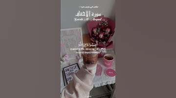 سورة الأحقاف | 💗 Surah Al-Ahqaf – ﴿يَا قَوْمَنَا أَجِيبُوا دَاعِيَ اللَّهِ﴾ تلاوة ناصر القطامي