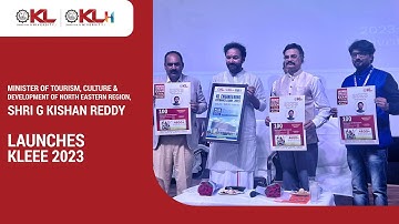 KLEEE – 2023 Engineering Entrance Exam Launched by Shri G Kishan Reddy Garu | KL University