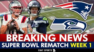 🚨NFL SCHEDULE LEAK: Patriots vs. Seahawks Opening Night | Patriots News