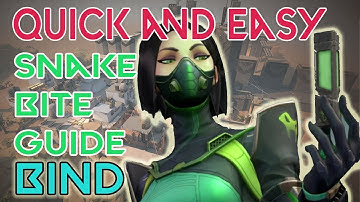QUICK AND EASY - VIPER SNAKE BITE GUIDE ON BIND