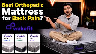 Best Orthopedic Mattress for Back Pain? | Wakefit Orthopedic Mattress
