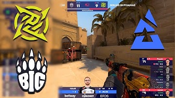 BIG vs Ninjas In Pyjamas - HIGHLIGHTS from BLAST Premier Spring Groups 2021 (02/06/2021)