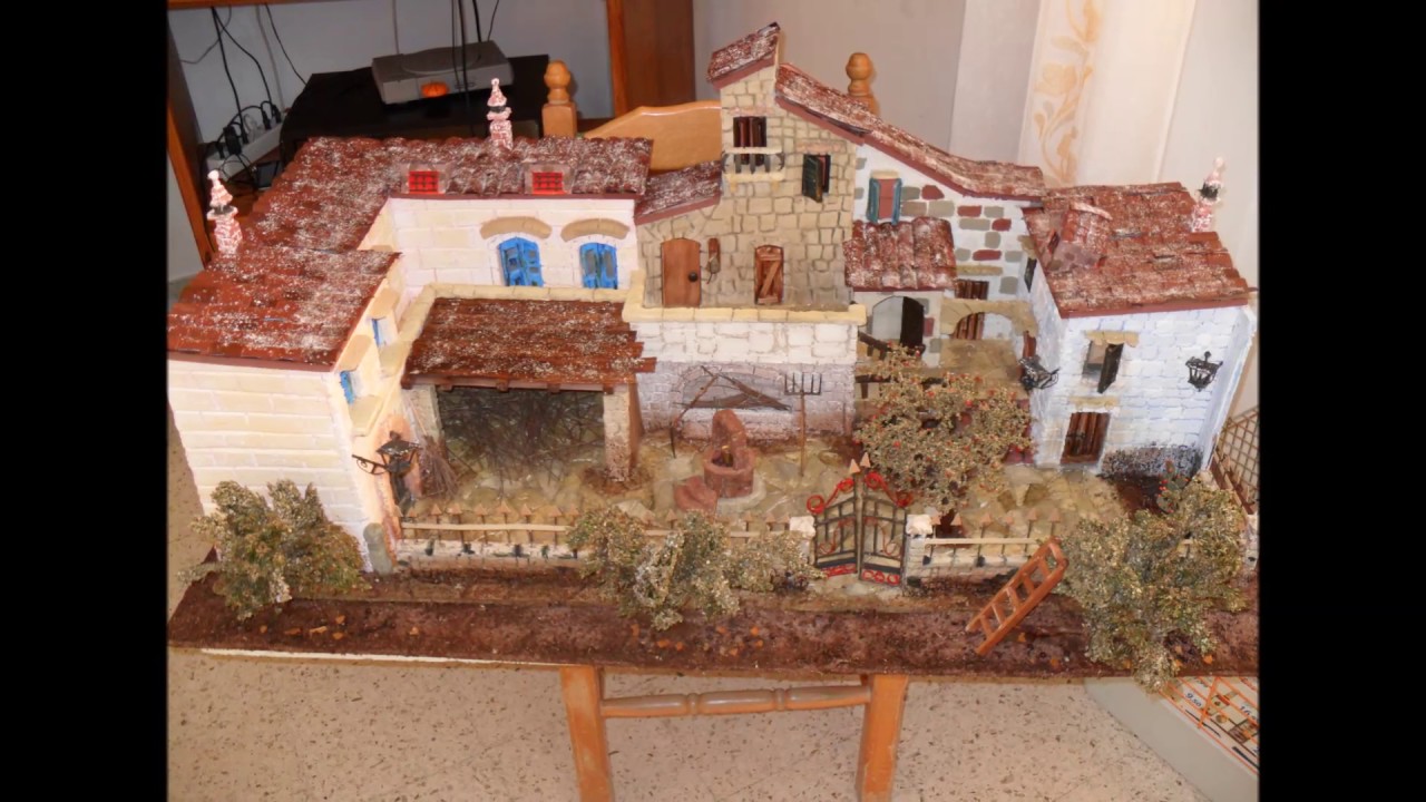 Immagini Di Presepi In Polistirolo presepe in polistirolo 2016/17 - YouTube