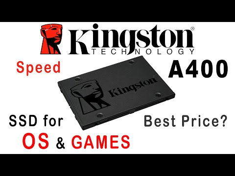 SSD A400 (SA400S37/480G) review and test. SSD for and Games -
