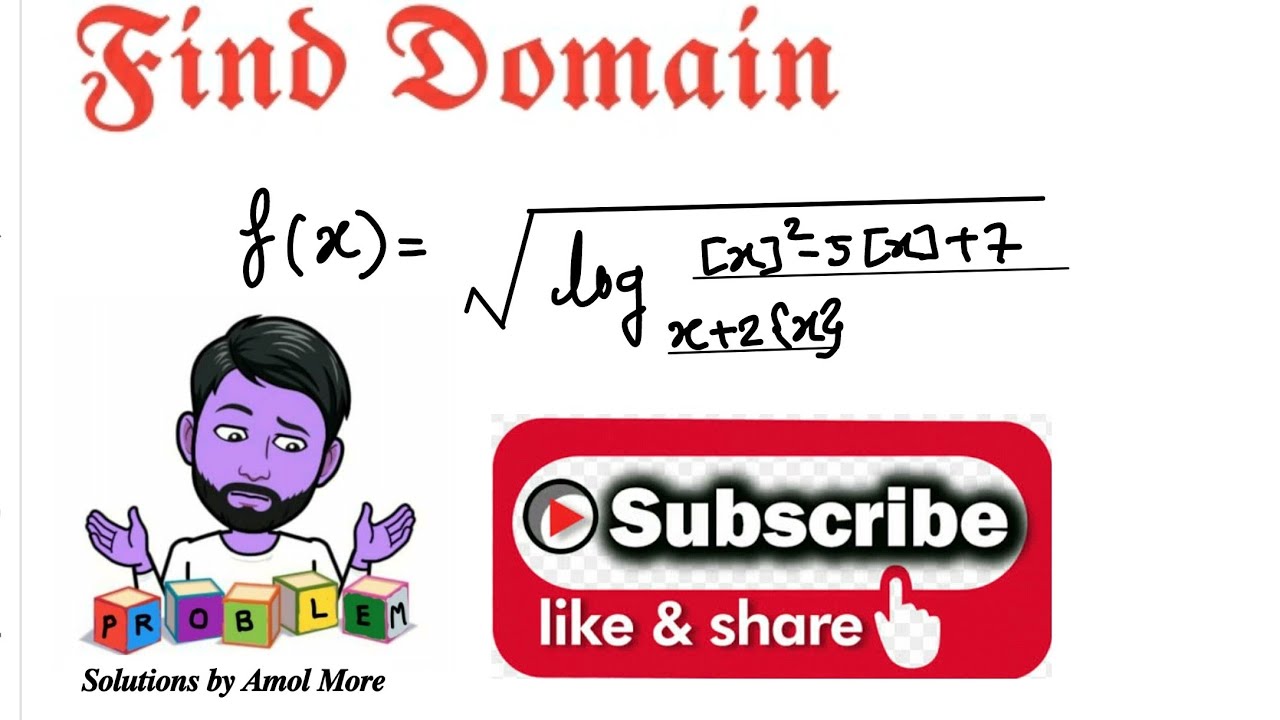 Very Interesting Domain Question solved Graphically - YouTube