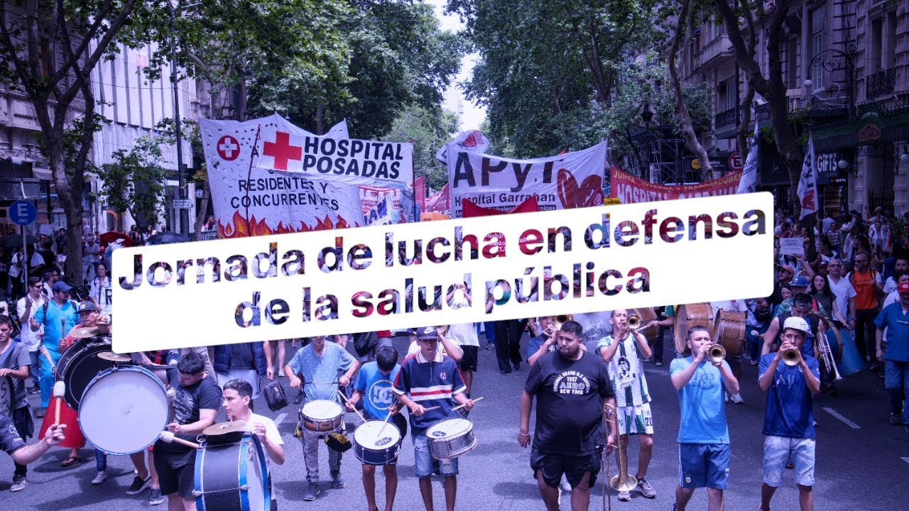 #MareaBlanca | Jornada nacional en defensa de la salud pública - Acto ...