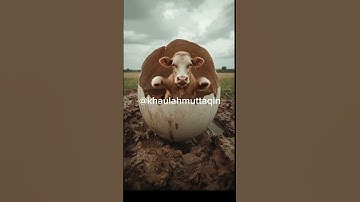 sapi joget lucu dlaam lumpur cangkang telur #sapi #mandilumpur #cangkangtelur