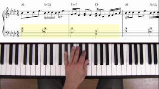 You Are So Beautiful To Me Intro Piano Lesson - Joe Cocker chords