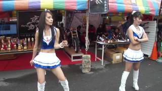20121208南台車展 蝴蝶&羽榛 熱舞2