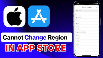 How to Fix “Cannot Change Country or Region” in App Store
