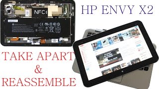 HP ENVY 15-j Notebook Computer Touch Screen and LCD Replacement Procedure