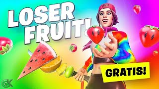  SORTEIO DA SKIN LOSERFRUIT | FORTNITE CUSTOMS PT & AVALIAR OUTFITS  #AD