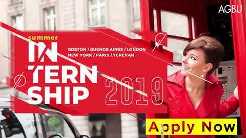 Summer Internship Program 2019 Promo Video