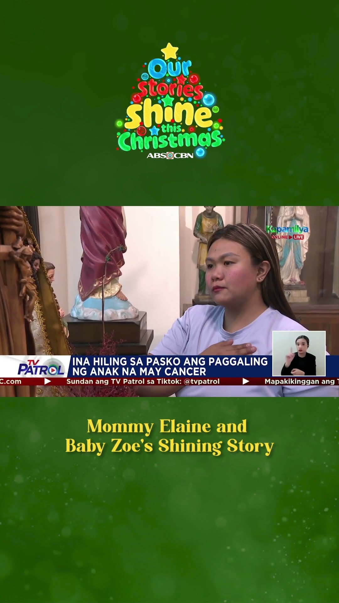 Mommy Elaine and Baby Zoe | Our Stories Shine This Christmas | #ABSCBNChristmasID2024