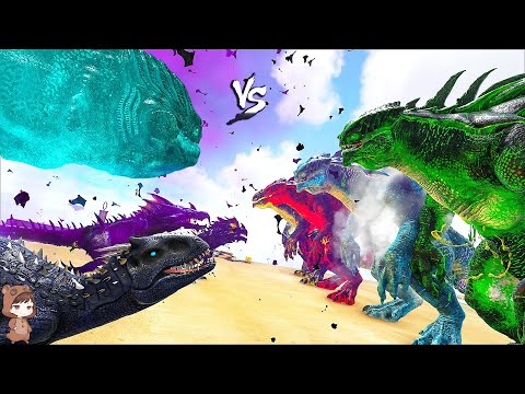 Primal Fear Bosses VS Primal Fear Colossuses | ARK Mod Battle Ep.133