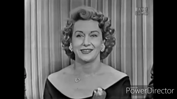 Arlene Francis and Dorothy Kilgallen Fun Moments (...
