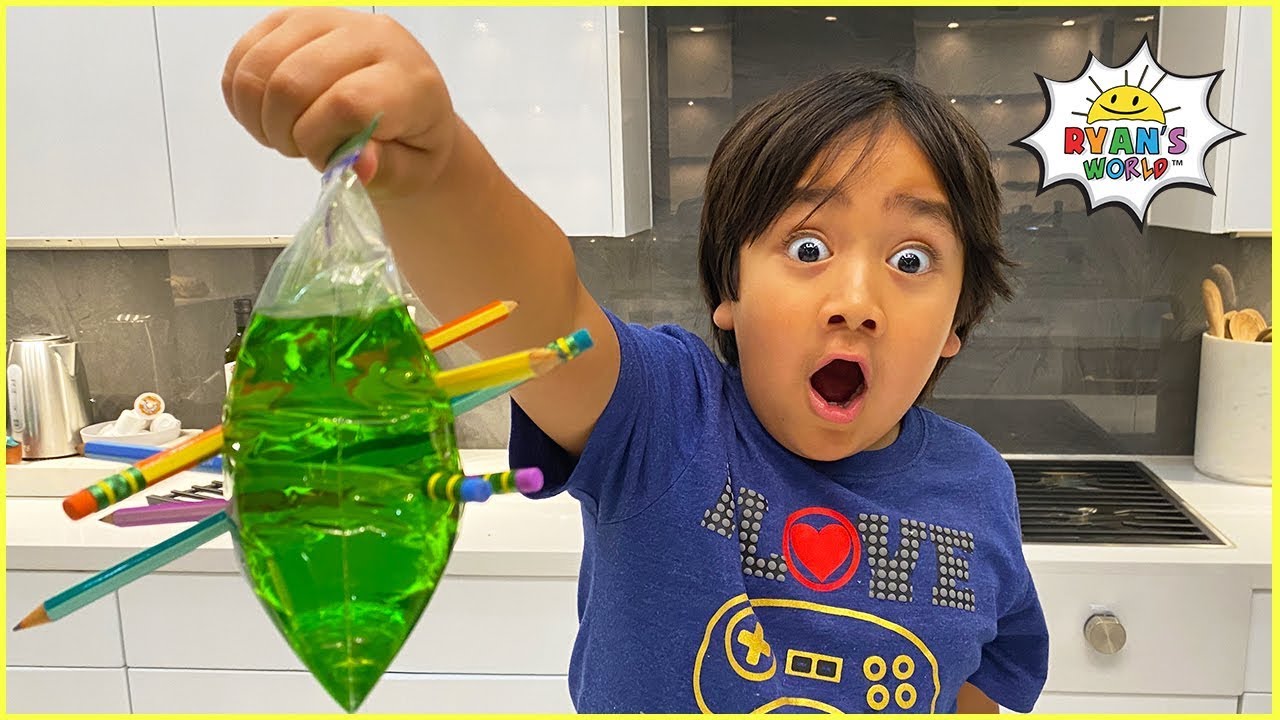 Leak Proof Bag Easy DIY Science Experiment for kids! - YouTube