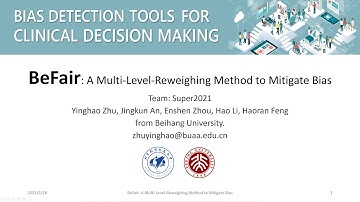 BeFair: A Multi-Level-Reweighing Method to Mitigate Bias for Healthcare