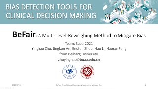 BeFair: A Multi-Level-Reweighing Method to Mitigate Bias for Healthcare