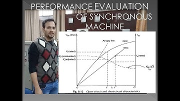 PERFORMANCE EVALUATION OF SYNCHRONOUS GENERATOR-PART 1, OPEN CIRCUIT CHARACTERISTIC.