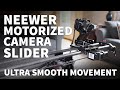 Neewer Motorized Slider Review with Setup Instructions - How to Use Neewer Motorized Camera Slider