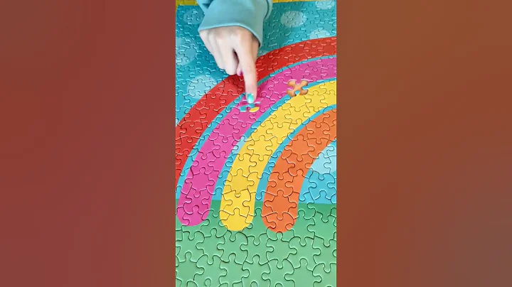 ASMR 🌈 Oddly Satisfying The Last Piece of the Jigsaw Puzzle