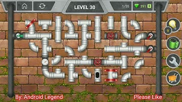 Pipeline Extra Level 30 All 3 stars By Pixign, Android Solution