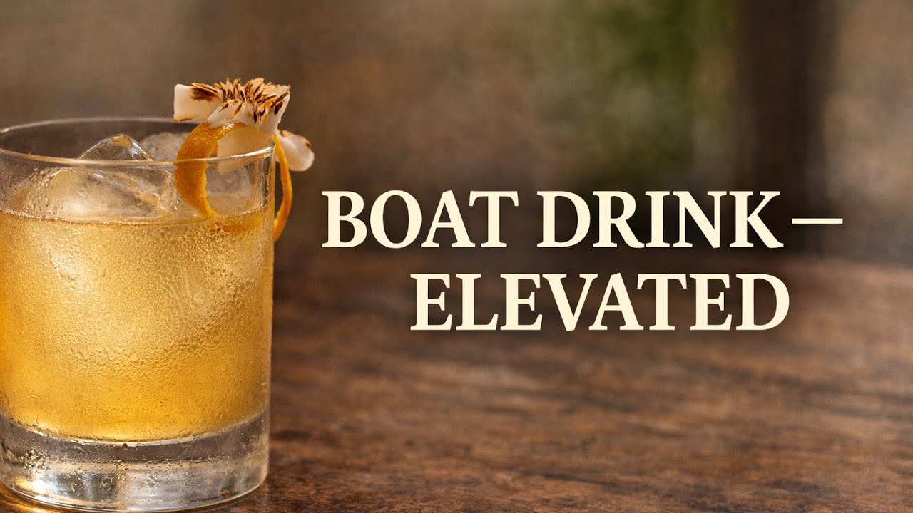 Elevating the Boat Drink: The New Orleans Goombay Cocktail