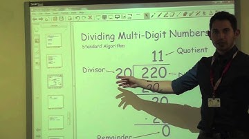 Episode I: Dividing-Multi Digit Numbers.