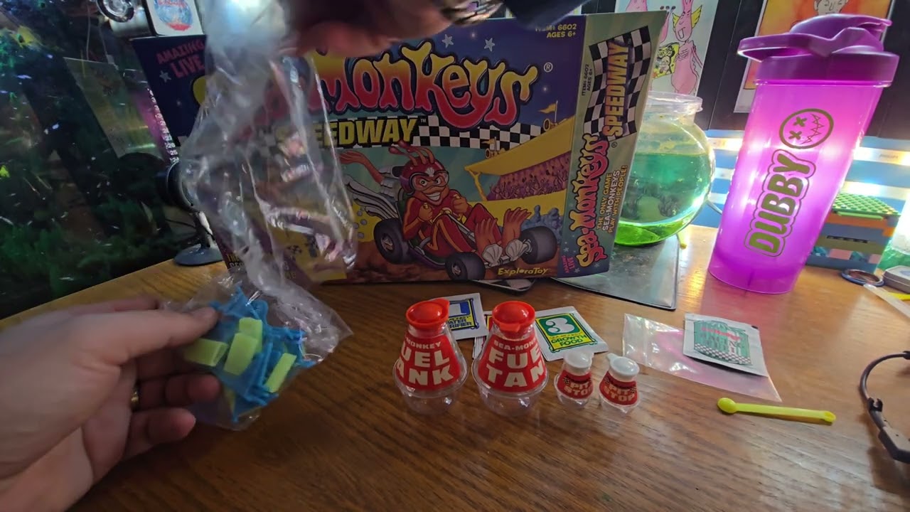 Vintage Sea-Monkeys Speedway | UNBOXING & Setup! - YouTube
