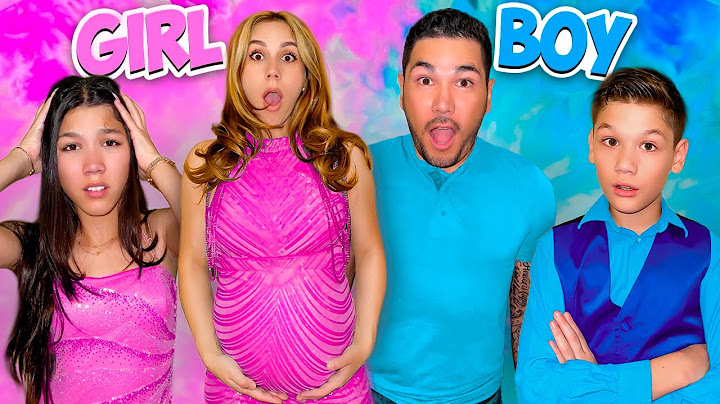 OFFICIAL GENDER REVEAL *Girl or Boy?* | Familia Diamond
