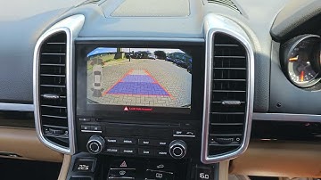 Porsche Cayenne 2016 Reverse Camera Retrofit To PCM 4.0
