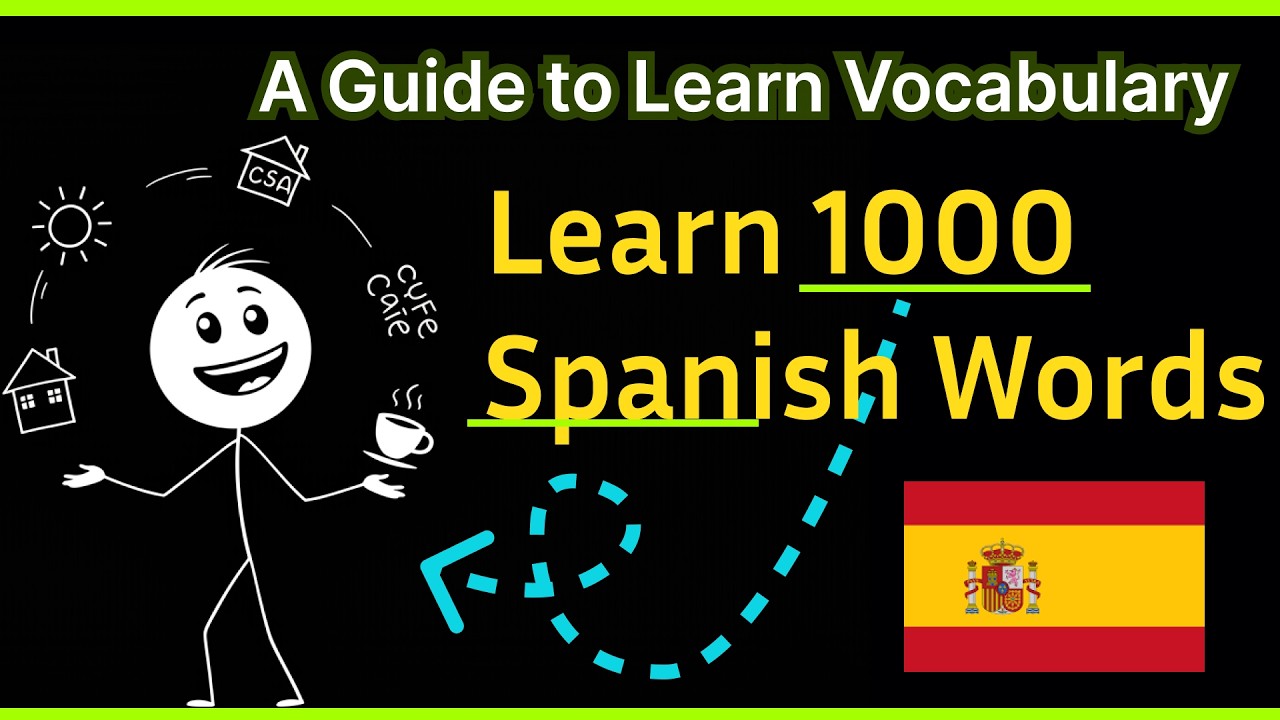 Learning 1,000 words in Spanish is easy, Actually! - YouTube