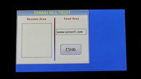 025 MULTIEDIT DEMO SERIAL UART  emWin STemWin STM32 STM32F7