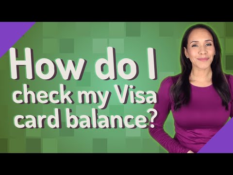 Video: How To Find Out How Much Money Is On Your Bank Card