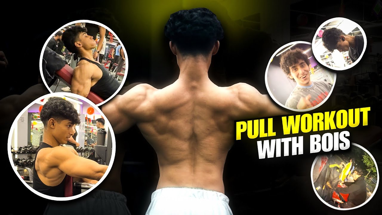 Pull Workout with Bros& Bakc*di💀😱😂|| Natty or not? - YouTube