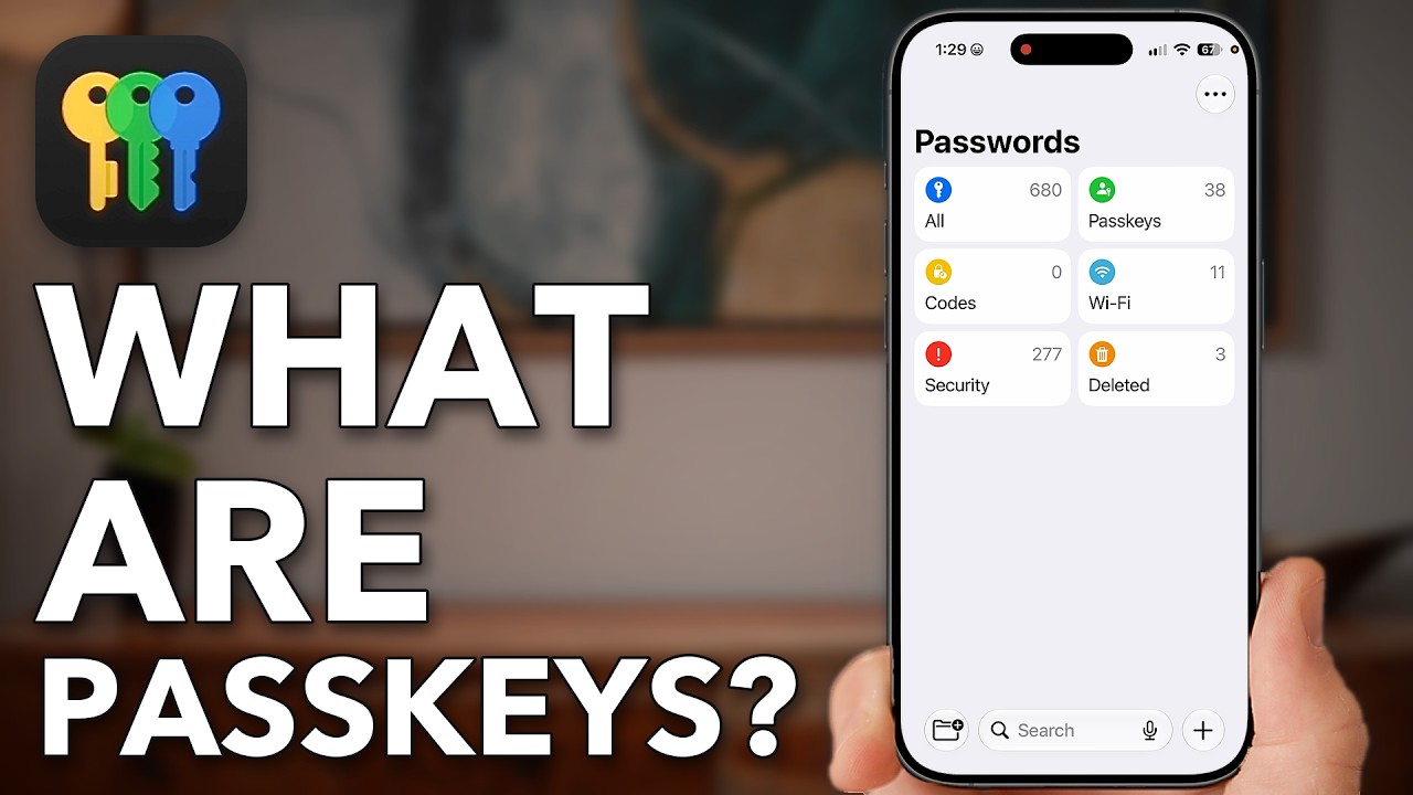 Say Goodbye to Passwords: Passkeys Explained!
