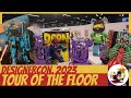 A tour of designercon 2023  toy art convention