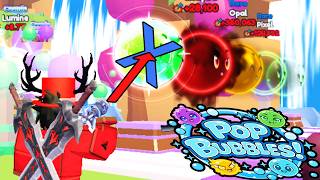 I Built an Unstoppable Team in Roblox Pop Bubbles! screenshot 1