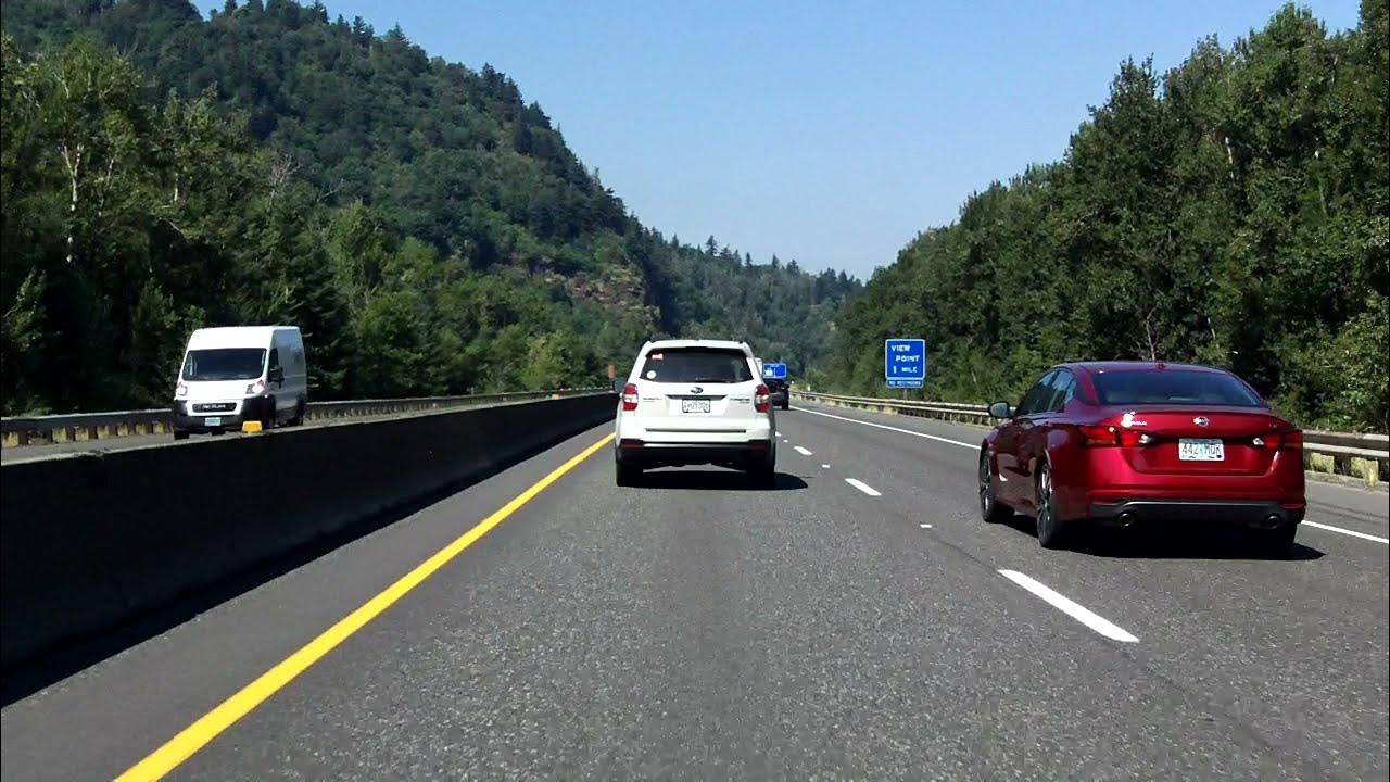Interstate 84 Oregon (Exits 25 to 17) westbound YouTube