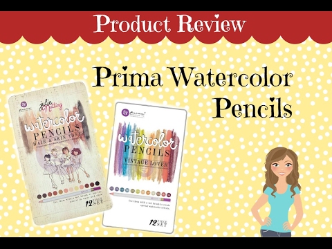 Prima Watercolor Pencils Color Chart