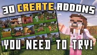 30 Minecraft Create Mod Addons You Need to Try in 2024!