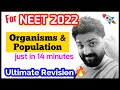 "Organism & Population" In One Shot 🔥🔥| Neet 2021: Final Revision