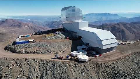 Rubin’s 8.4-meter Mirror Moves into the Observatory