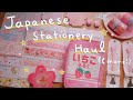 *HUGE* Sakura & Pastel Japan Kawaii Haul 🌸 | Japanese Stationery Haul | Rainbowholic