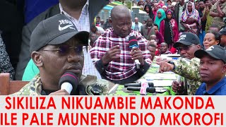 MZEE WA KIMASAI SIKILIZA NIKUAMBIE MAKONDA ILE PALE MZEE MUNENE NDIO MKOROFI