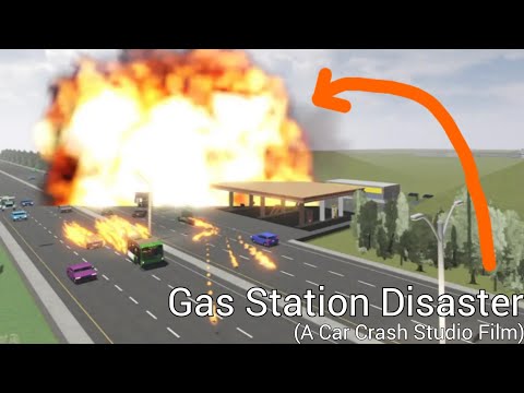 Gas Station Disaster - Car Crash Studio Film