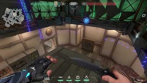 Haven Sova Lineup - Back of B site from Defender Spawn