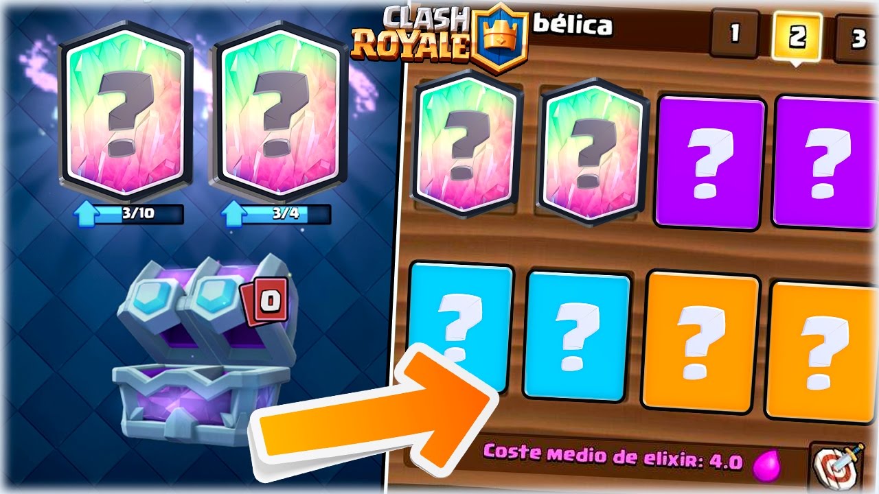 vlogs in spanish ¡¡ COMBINA TUS LEGENDARIAS CON EL COFRE DE ELECCION !! - Clash Royale [WithZack]